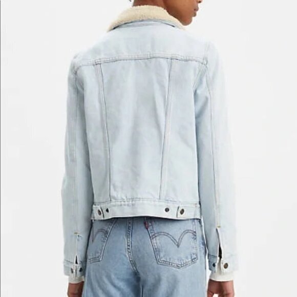 Levi’s Original Trucker Sherpa Jacket - Picture 2 of 9